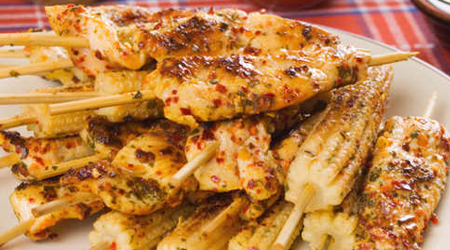 Baby Corn Satay Recipe