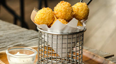 Cheese Corn Balls Recipe