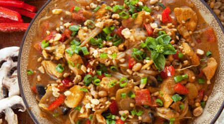 Mushroom Corn Masala Recipe