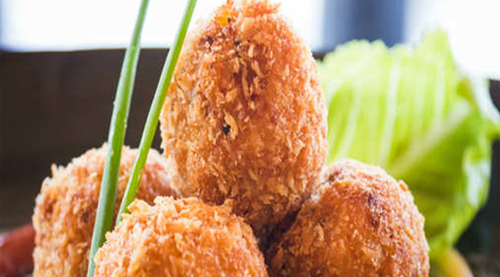 Potato and Corn Balls Recipe