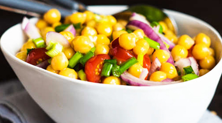 Sweet Corn Chana Salad